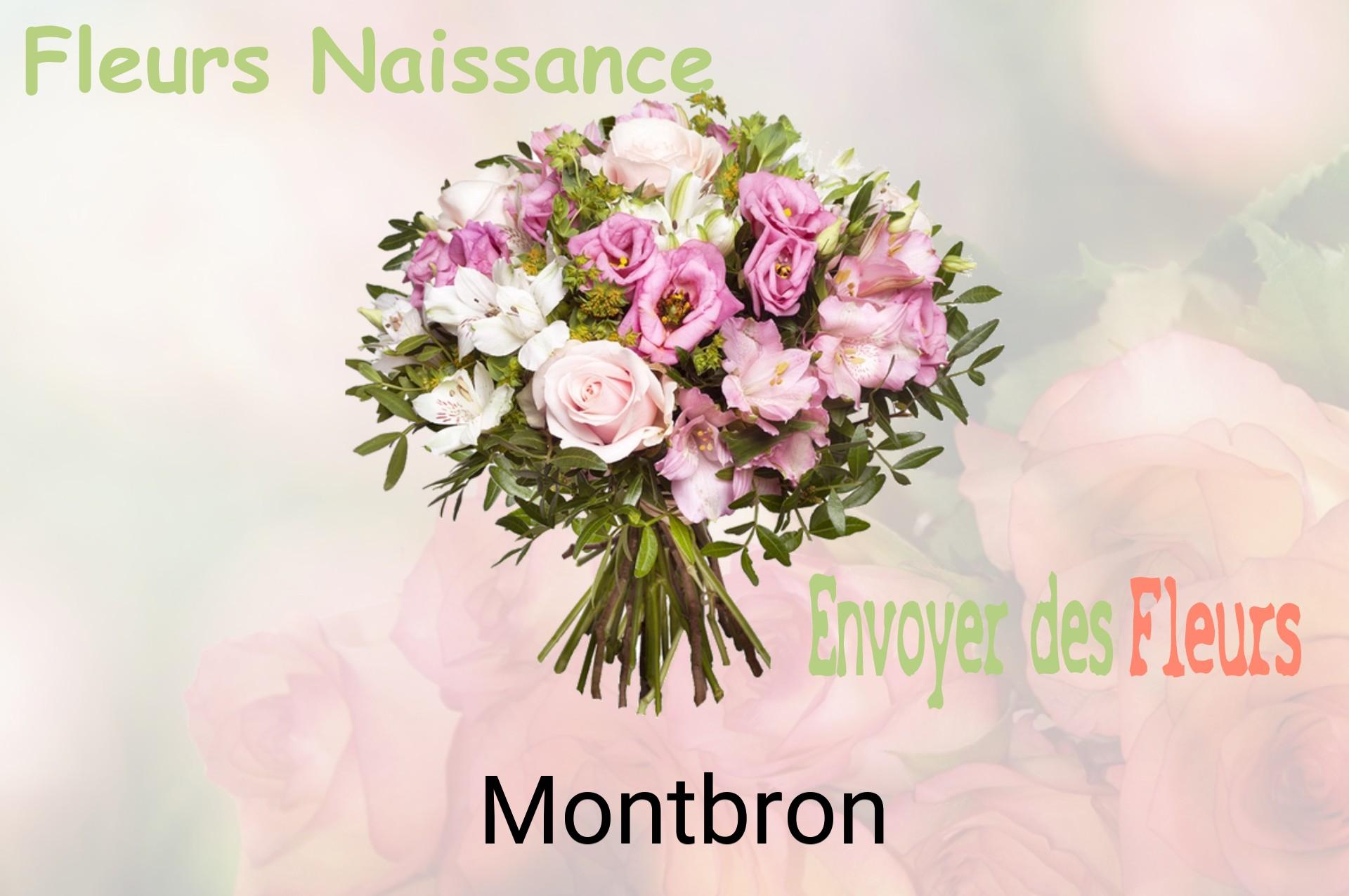 Bouquet de fleurs de naissance livré à Montbron